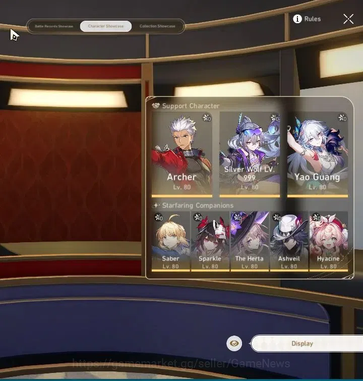 Honkai Star Rail Accounts Others Asia|TL70|Free GI|15 Limited|[SW 999,Saber]+Sign,Yao Guang,The 2