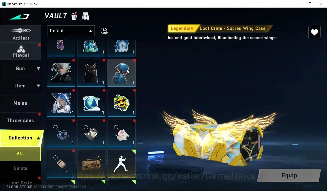 Blood Strike Accounts ASIA|MELE Kukri+Collab 7DS[M700-Elizabeth,AK47,Kar image 13