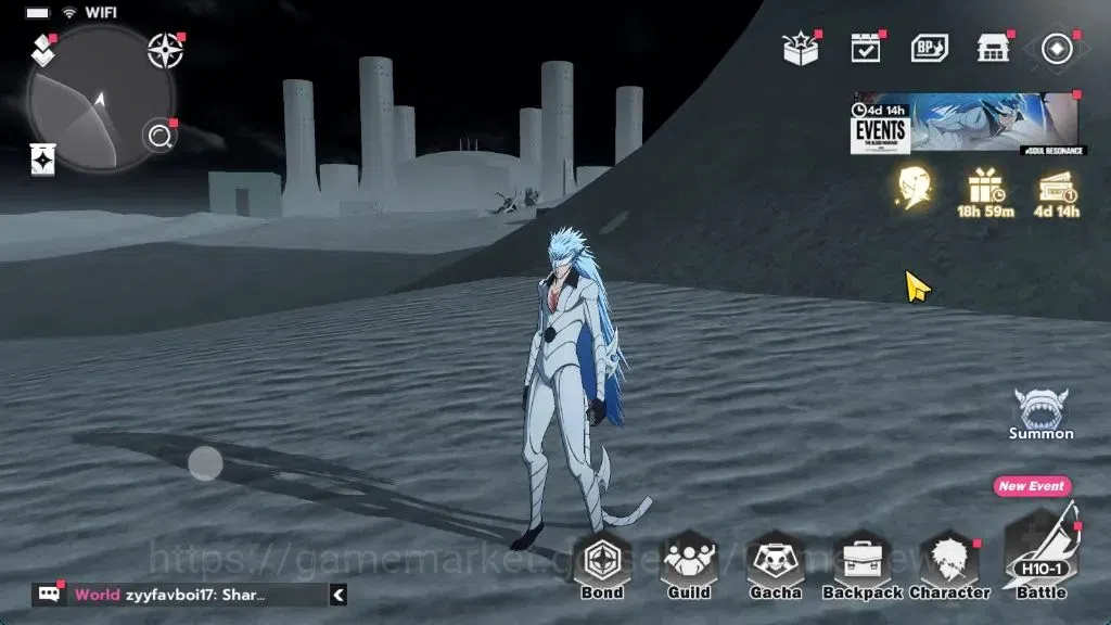 BLEACH: Soul Resonance Accounts NuverseSEA|LV 75|12 SSR [(AizenB1,Ichigo,Toshiro,G image 2