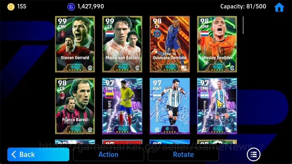 eFootball Accounts Android|BigTime Ousmane Dembele,Epic Gerrard,Marco image 5