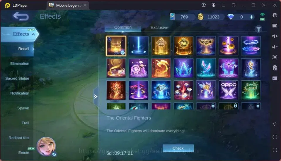 Mobile Legends: Bang Bang Accounts GLOBAL Hero 85 Skin 143 |Covenant Lesly|Dtamer[Val image 10