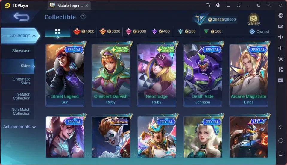 Mobile Legends: Bang Bang Accounts GLOBAL Hero 85 Skin 143 |Covenant Lesly|Dtamer[Val image 4