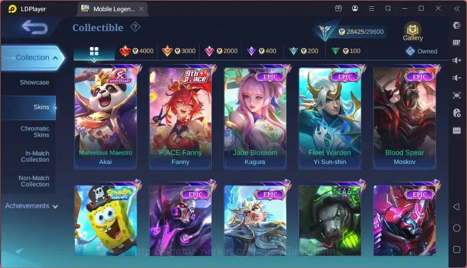 Mobile Legends: Bang Bang Accounts GLOBAL Hero 85 Skin 143 |Covenant Lesly|Dtamer[Val image 8