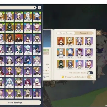 Genshin Impact Accounts Others Asia|AR 56|Prem team Mavu+Sign,Neuv|7 Limited