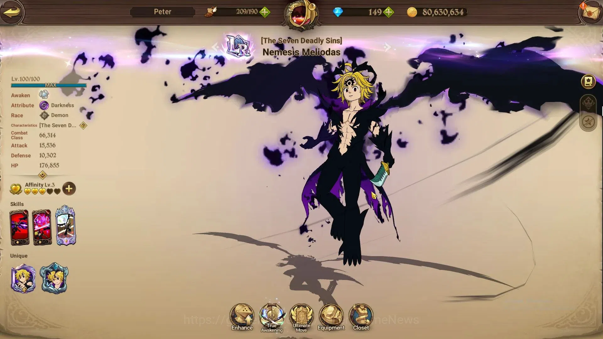 The Seven Deadly Sins: Grand Cross Accounts ASIA|3,2M CC|149 DM+105 LS|5 LR+9 UR+Colab ReZero| image 18