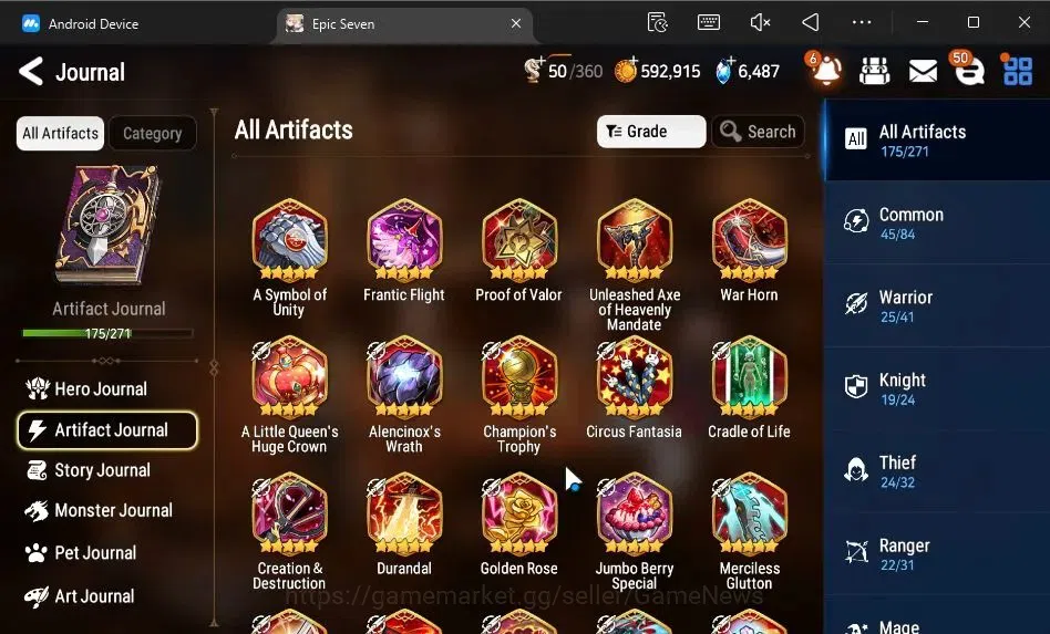 Epic Seven Accounts ASIA Verif|40 ML[SN Yulha,Shepherd ot Dark Diene,S image 16