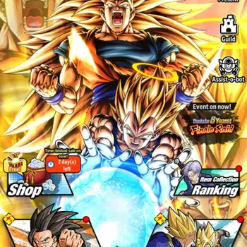 Dragon Ball Legends Accounts High-End 48M Total Power|LV 159|27K Crystal|5UL+1LR+14LL|SS3&SS2 Goku&Vegeta,SSGSS Gogeta,SS4
