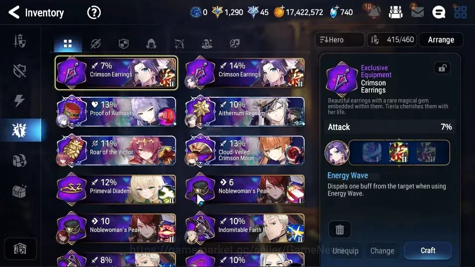 Epic Seven Accounts ASIA Verif|New Era|15 ML(Rhiana&Luciel,School Nurs image 20