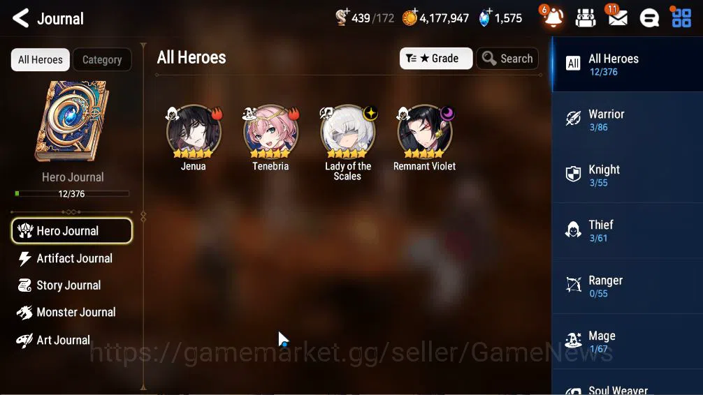 Epic Seven Accounts GLOBAL Unverif|New Era|2 ML(LOT Scales, RViolet)+  image 12
