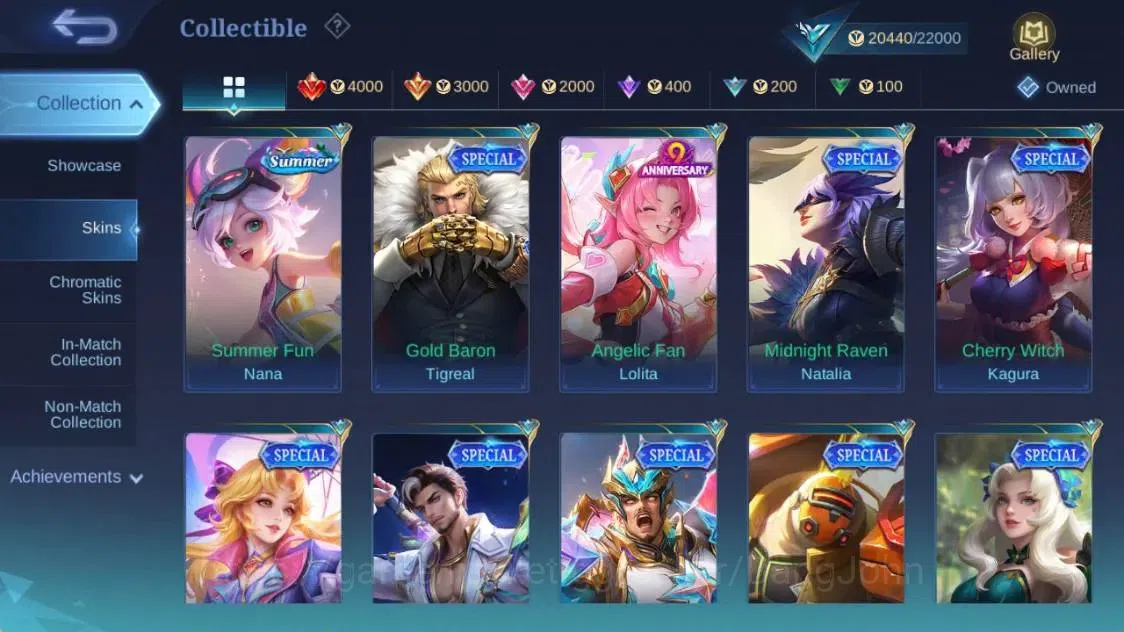 Mobile Legends: Bang Bang Accounts Global|Hero 55|Skin 84|Seasoned|Luckybox Karrie|Ga image 15