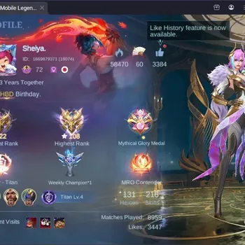 Mobile Legends: Bang Bang Accounts Collector Global|216S|Renowned|Covenant Benedetta,9thPlace Zhuxin,Starlight Joy Zhuxin
