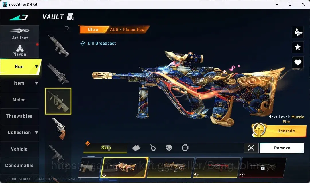 Blood Strike Accounts ASIA | 1 7DS: QBZ95|1 ULTRA MELEE: Talon Knife - S image 5