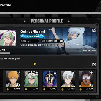 BLEACH: Soul Resonance Accounts Nuverse SEA |Lv.74|10SSR+10Sign
