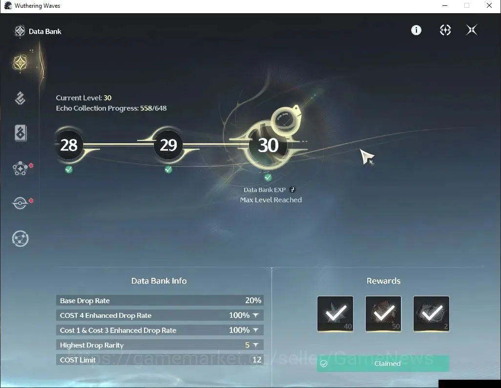 Wuthering Waves Accounts NA | UL 47 | 44K Astrite | 1 Limited | [Hiyuki + S image 3