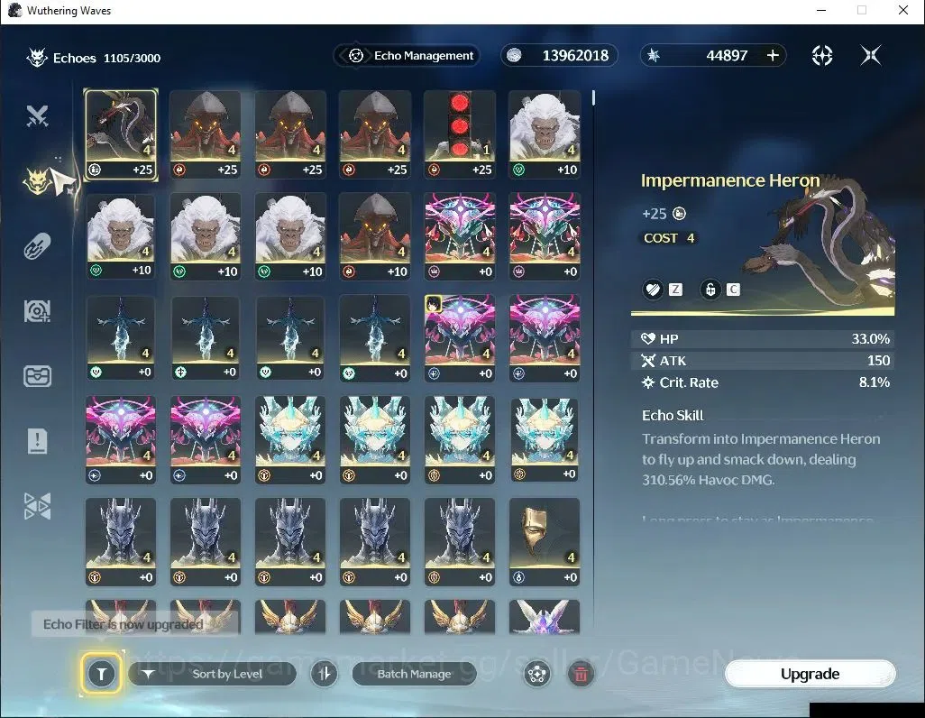 Wuthering Waves Accounts NA | UL 47 | 44K Astrite | 1 Limited | [Hiyuki + S image 5