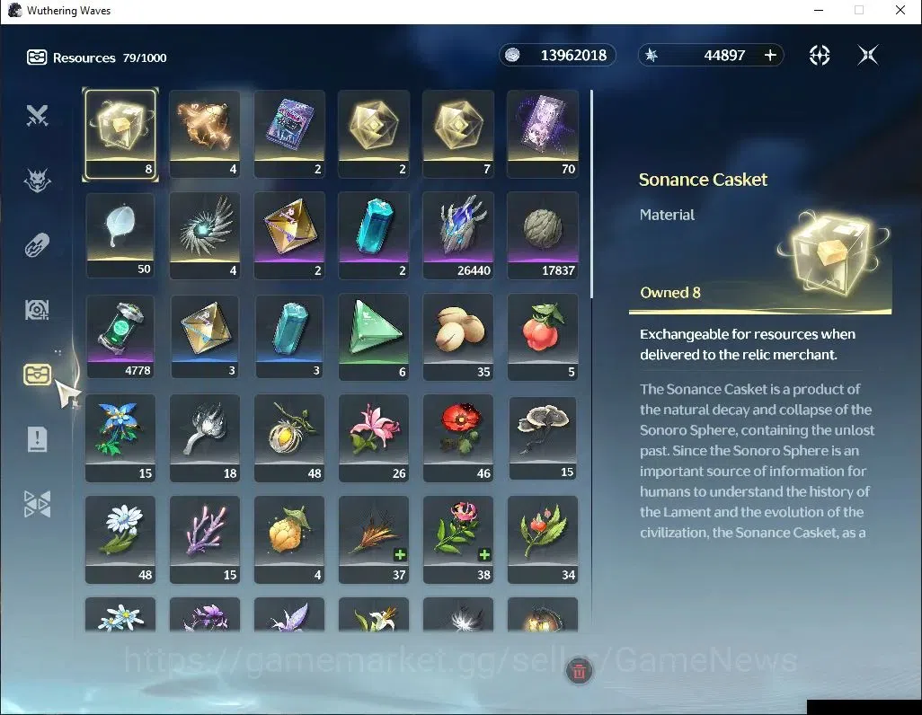 Wuthering Waves Accounts NA | UL 47 | 44K Astrite | 1 Limited | [Hiyuki + S image 7