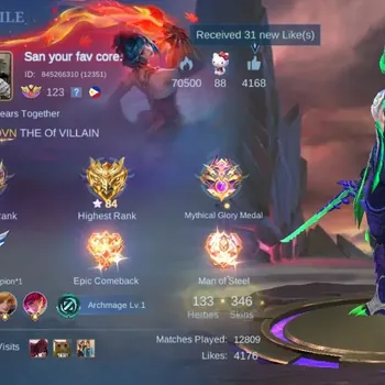 Mobile Legends: Bang Bang Accounts Collector H133|S346|Renowned|HighGlory 84|Collector Natalia|STAR Haya|4 Lborn|2