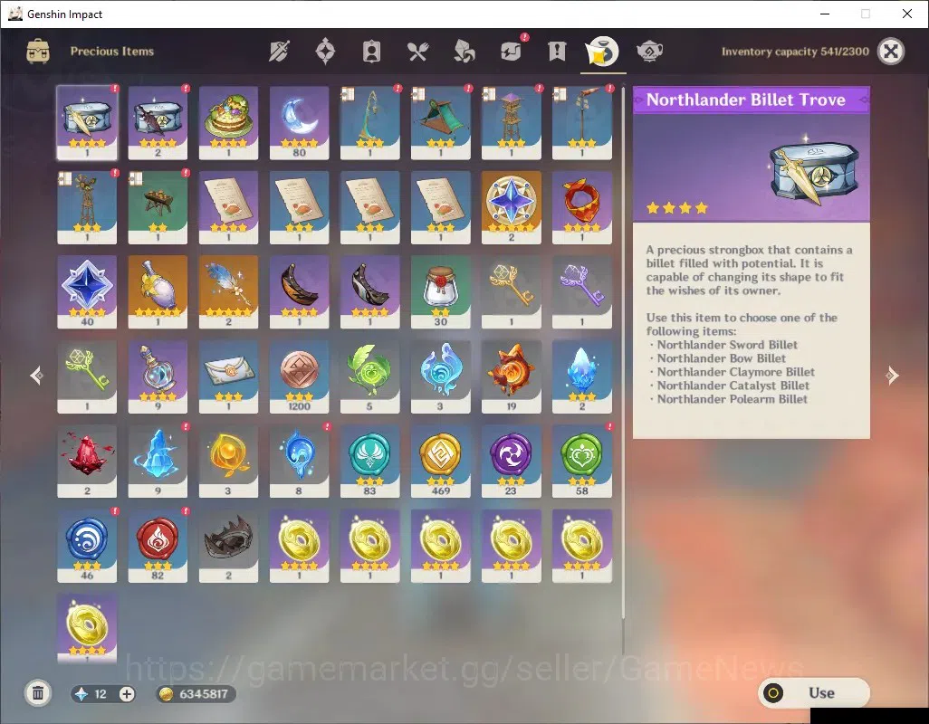 Genshin Impact Accounts ASIA|AR 50|Rate On|4 Limited + 2 (*5 Weapon)|Mavui image 10