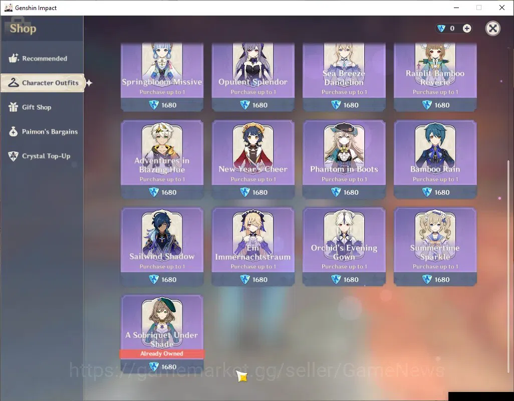 Genshin Impact Accounts ASIA|AR 50|Rate On|4 Limited + 2 (*5 Weapon)|Mavui image 13