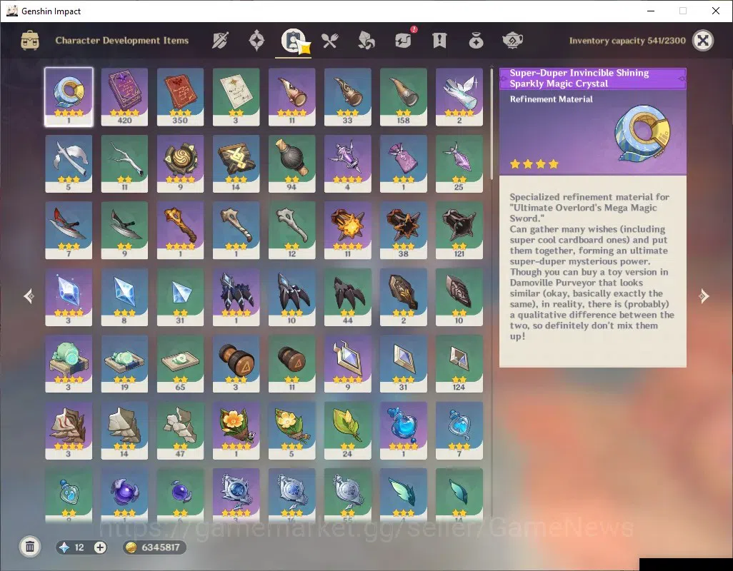 Genshin Impact Accounts ASIA|AR 50|Rate On|4 Limited + 2 (*5 Weapon)|Mavui image 6