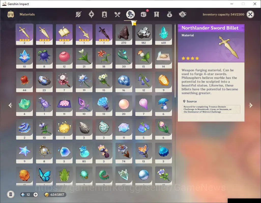 Genshin Impact Accounts ASIA|AR 50|Rate On|4 Limited + 2 (*5 Weapon)|Mavui image 8