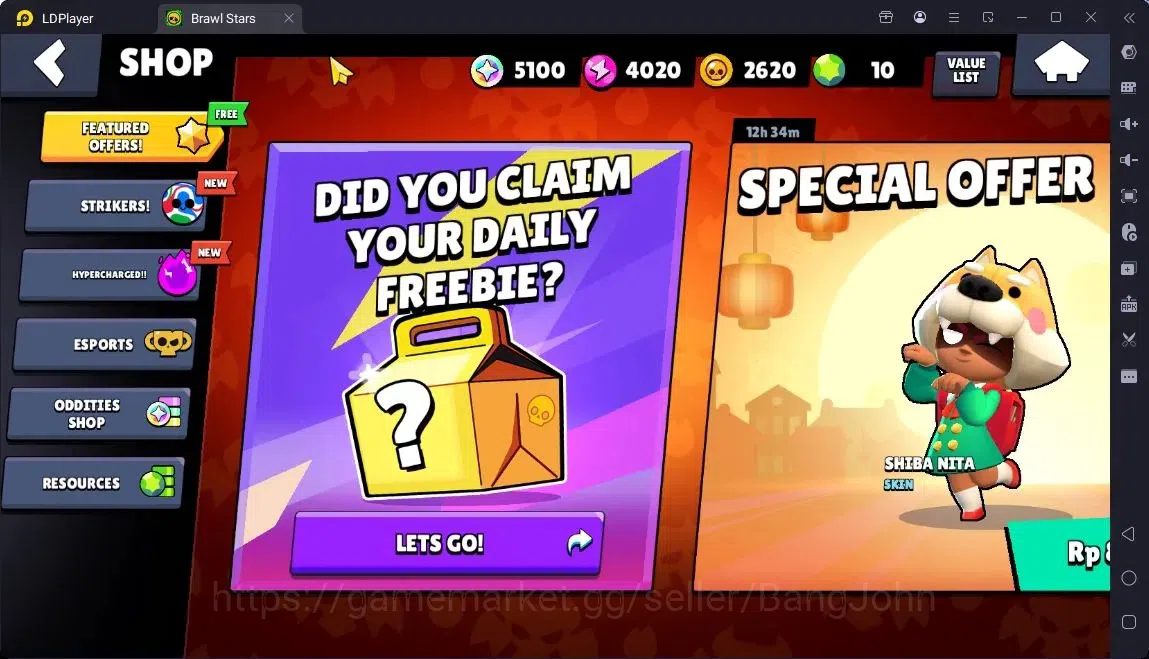 Brawl Stars Accounts Global | 19 Brawler|2 Max Hypercharge(8-BIT,EMZ)|5100 Bling+10 Gems|Skin 1 Mythic,1 Epic,1 Rare 4