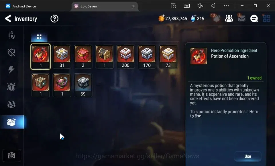Epic Seven Accounts GLOBAL Unverif|New Era|6 ML(DB Senya,SE Celine,Str image 13