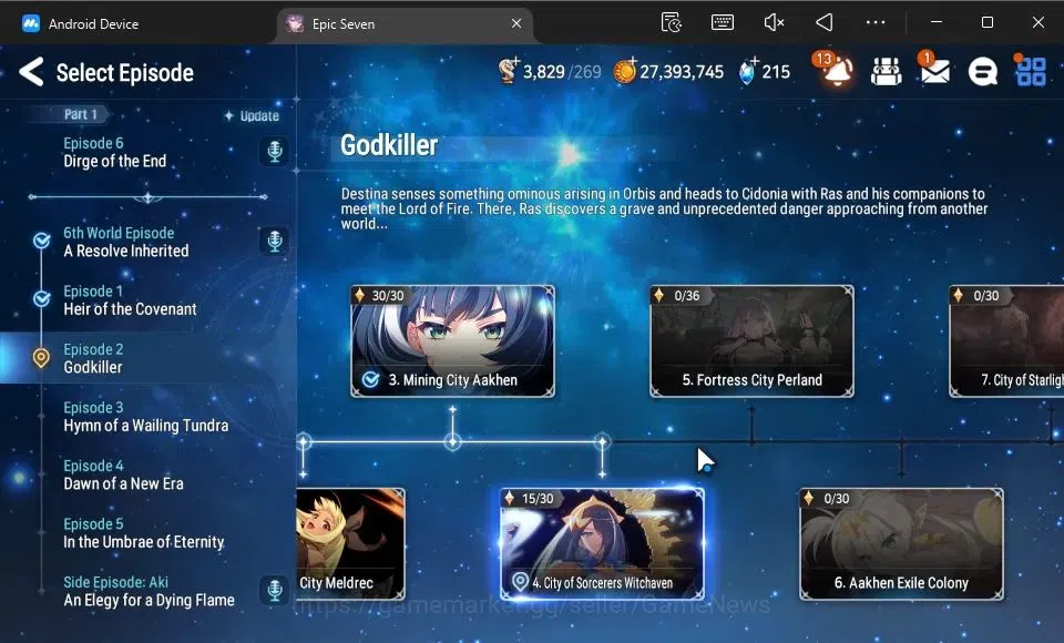 Epic Seven Accounts GLOBAL Unverif|New Era|6 ML(DB Senya,SE Celine,Str image 14