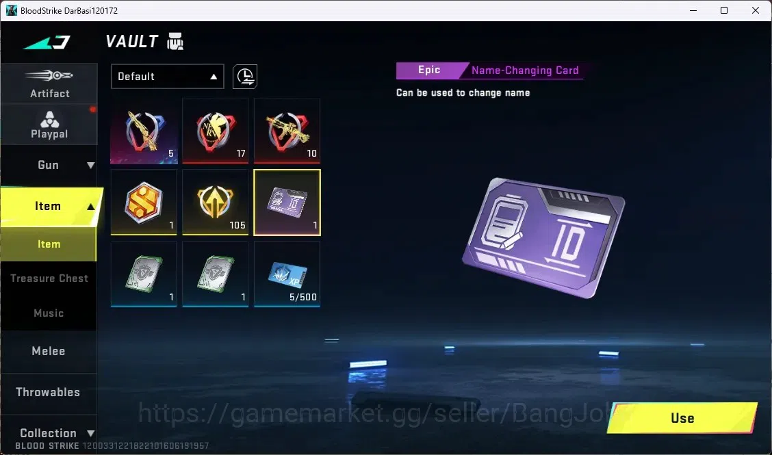 Blood Strike Accounts ASIA | 1 BLEACH Striker Byakuya Kuchiki | ULTRA ME image 5