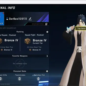 Blood Strike Collab Skin ASIA | 1 BLEACH Striker Byakuya Kuchiki | ULTRA ME image 1