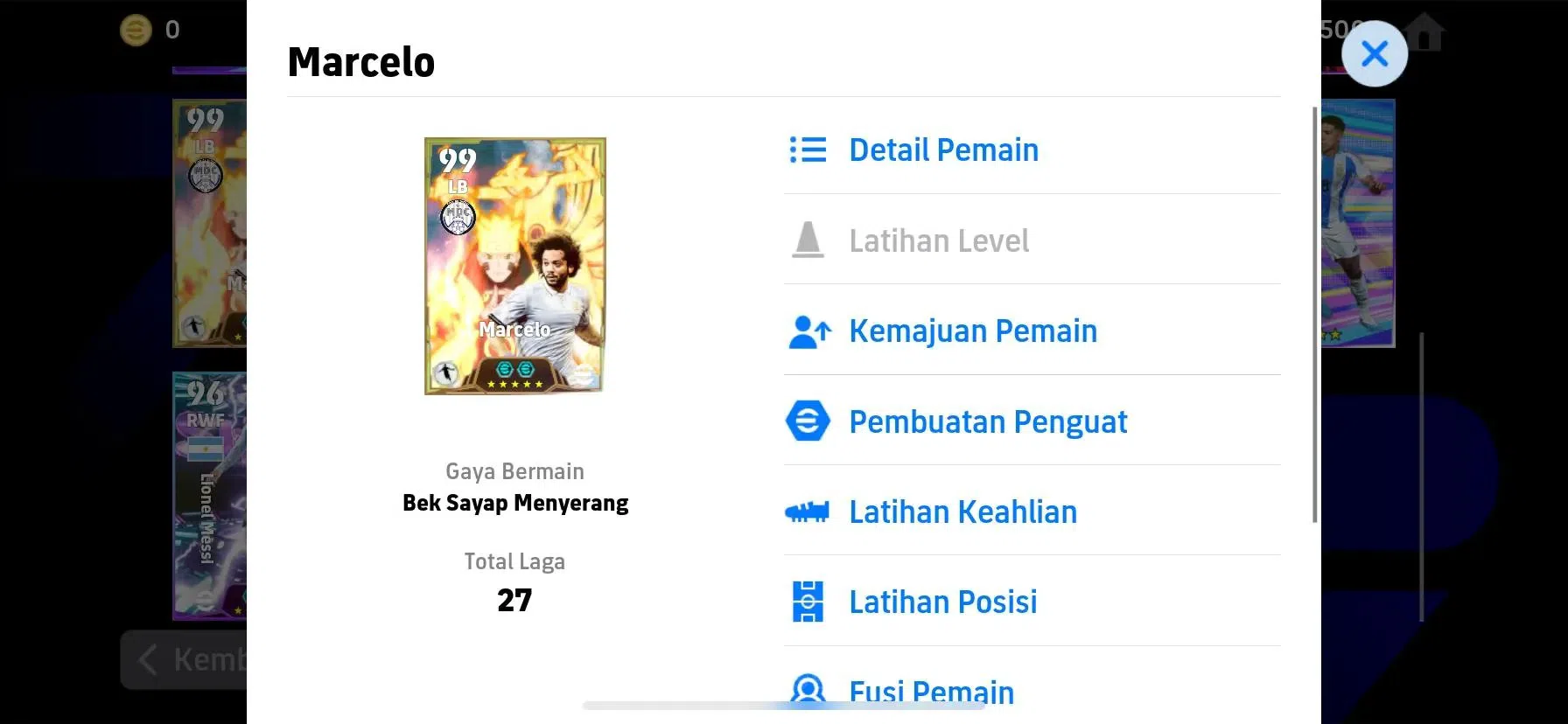 eFootball Accounts Android|PW 3070|Epic Marcelo(Naruto), Pep Guardiol image 1