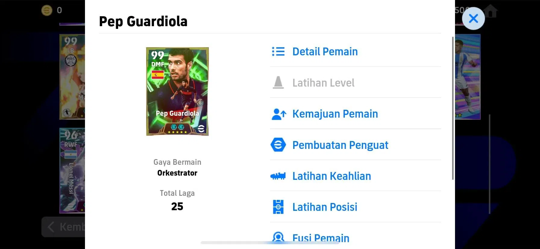 eFootball Accounts Android|PW 3070|Epic Marcelo(Naruto), Pep Guardiol image 2