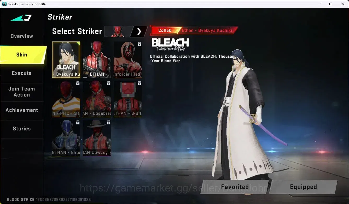 Blood Strike Accounts ASIA|Ultra Vector-Demonwrath|1 Legendary Gun|Colla image 6