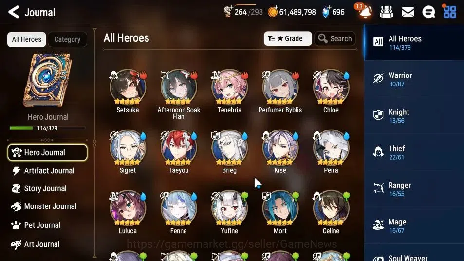 Epic Seven Accounts GLOBAL|New Era|7 ML(Har setti,DK Sharun,DD Ray,Etc image 7