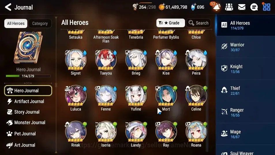 Epic Seven Accounts GLOBAL|New Era|7 ML(Har setti,DK Sharun,DD Ray,Etc image 8