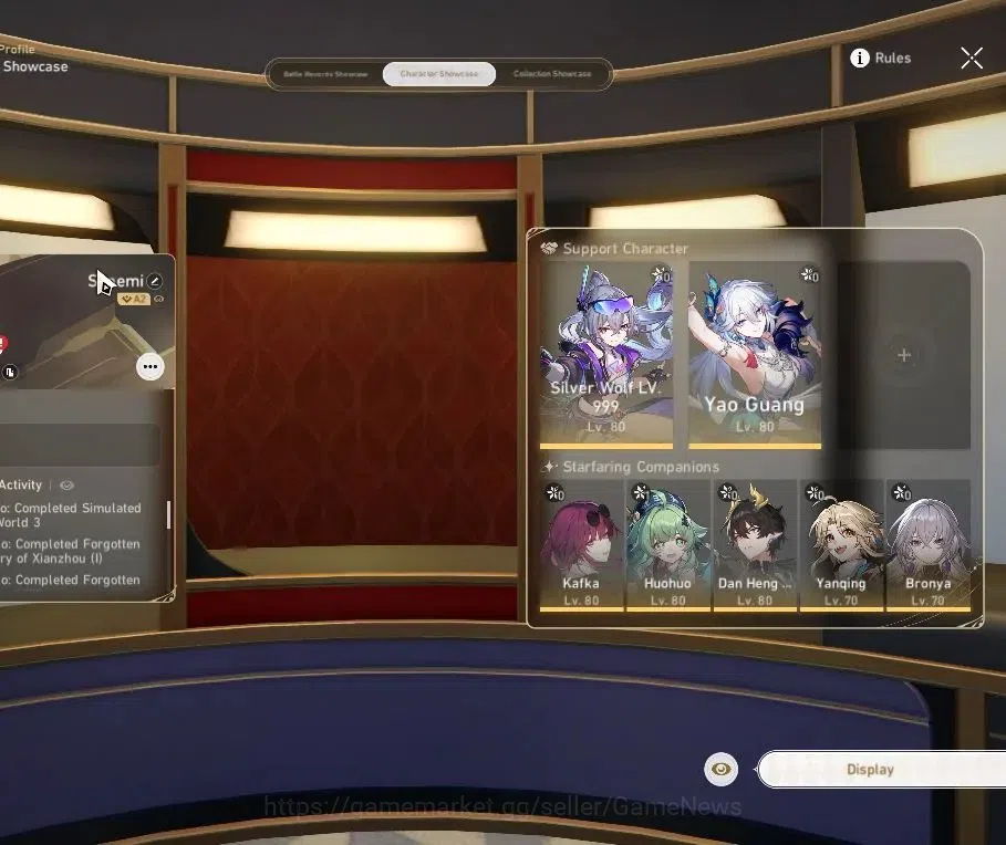 Honkai Star Rail Accounts Asia|TL 61|5 Limited|Silver Wolf 999+Signature,Yao image 2