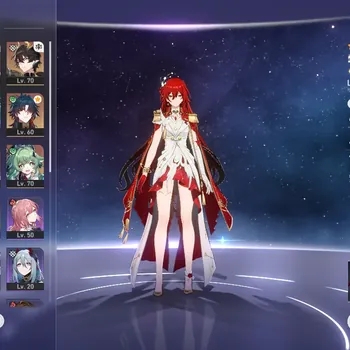 Honkai Star Rail Accounts Others Asia |TL 60|11 Limited|(Himeko Nova,Robin Summer,DH