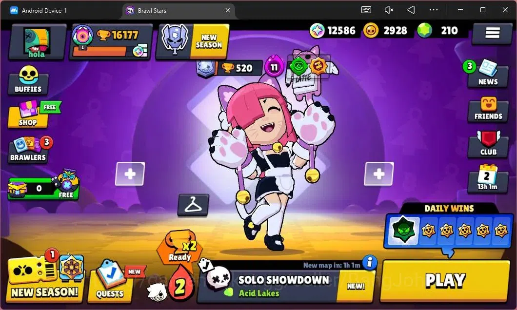 Brawl Stars Accounts Global|16177 Thropy|71 Brawler|5 Max Hypercharge|S image 1
