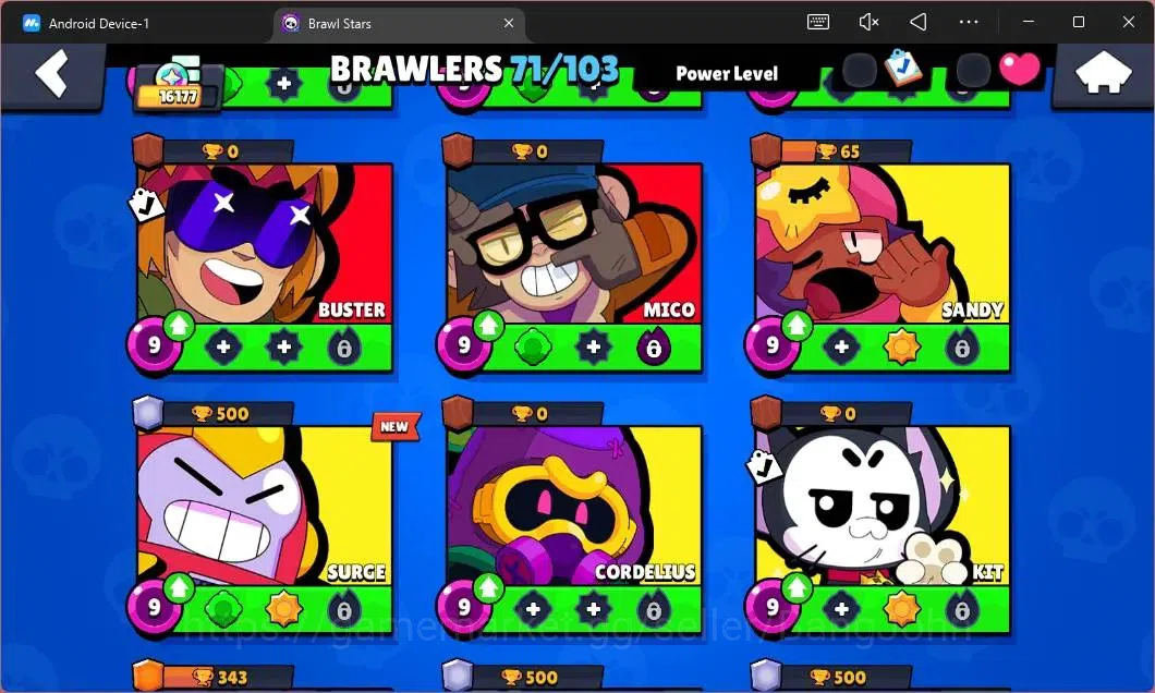 Brawl Stars Accounts Global|16177 Thropy|71 Brawler|5 Max Hypercharge|S image 10