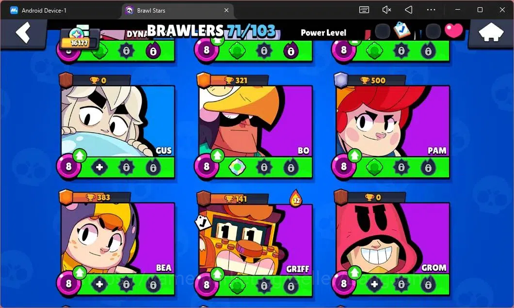 Brawl Stars Accounts Global|16177 Thropy|71 Brawler|5 Max Hypercharge|S image 12