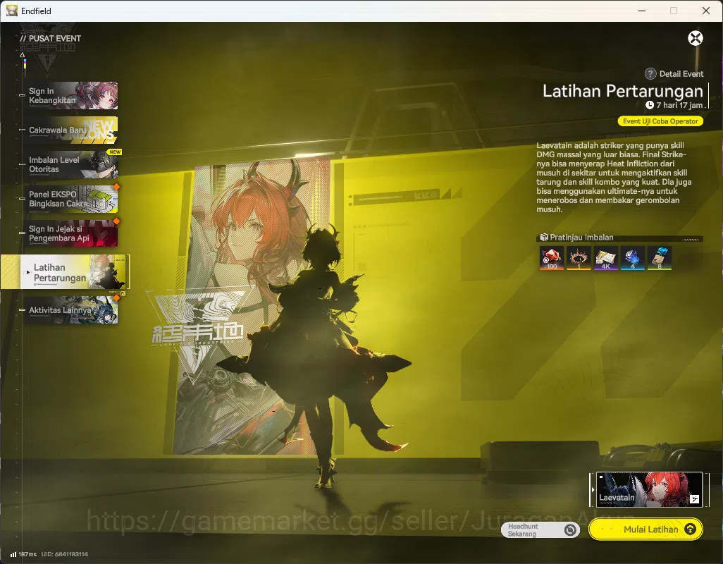 Arknights: Endfield Accounts NA/EU|Starter Limited Laevataion + Ardelia + 8SR ( image 6