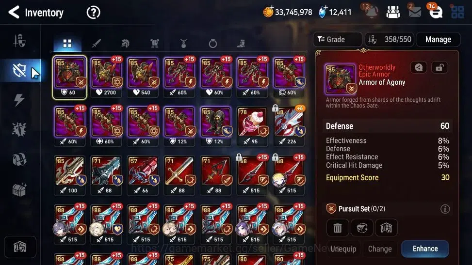 Epic Seven Accounts GLOBAL Unverif|New Era|21 ML(SN Yulha,Rhianna&Luci image 15
