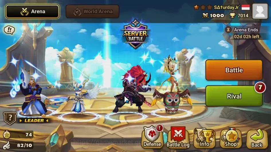 Summoners War: Sky Arena Accounts GLOBAL Lv 61|1 LD[Lars]|61 Total NB5[Eladriel,Liam image 12