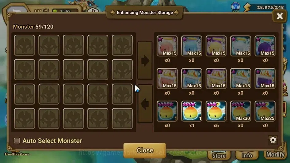 Summoners War: Sky Arena Accounts GLOBAL Lv 61|1 LD[Lars]|61 Total NB5[Eladriel,Liam image 13