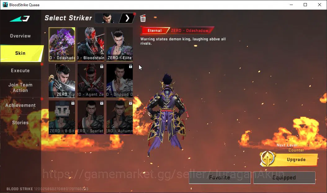 Blood Strike Accounts Asia|2 Eternal ZERO-Odashadow, M4A1-Blights Embrac image 3