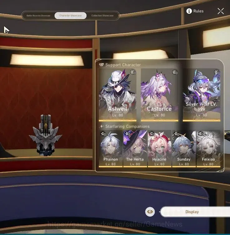 Honkai Star Rail Accounts Asia|TL 70|19 Limited|[Casto,Feixiao,Yunli]+Sign,P image 2