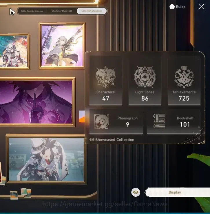 Honkai Star Rail Accounts Asia|TL 70|19 Limited|[Casto,Feixiao,Yunli]+Sign,P image 3
