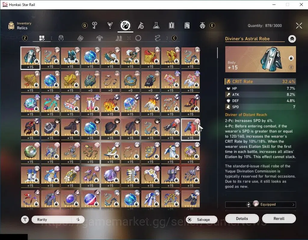 Honkai Star Rail Accounts Asia|TL 70|19 Limited|[Casto,Feixiao,Yunli]+Sign,P image 8