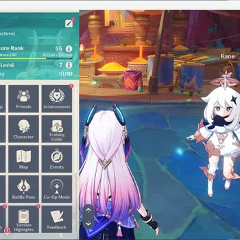 Genshin Impact Accounts Mid Game Asia | AR 55 | 7 Limit | Skrik Prem,Furina,Citlali,Hu Tao,Raiden Shogun+3 Charstd | MC