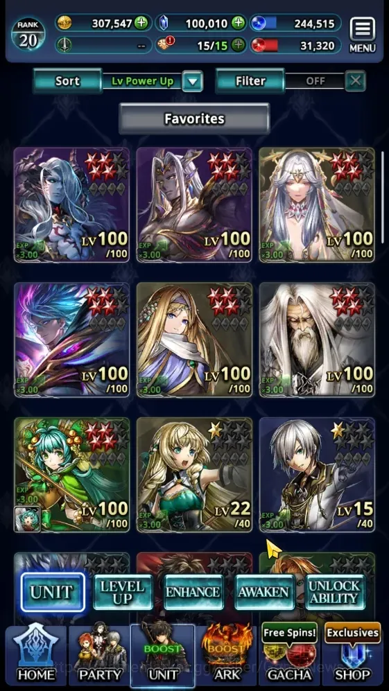 Last Cloudia Accounts Endgame Global|Rank 20|100K Crystal|Top Tier Units (Lenius Unbound,DL Balezar,Telestio GoR,G Lilaha)|3 1